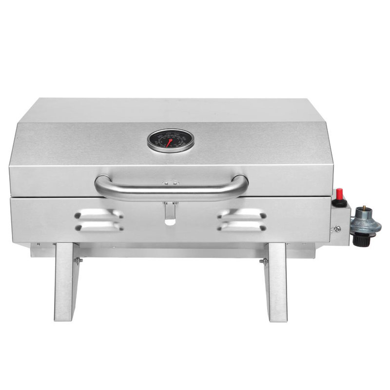 Zimtown Portable 1Burner Flat Top Natural Gas Grill Wayfair